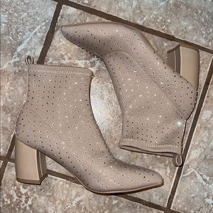 Bedazzled booties